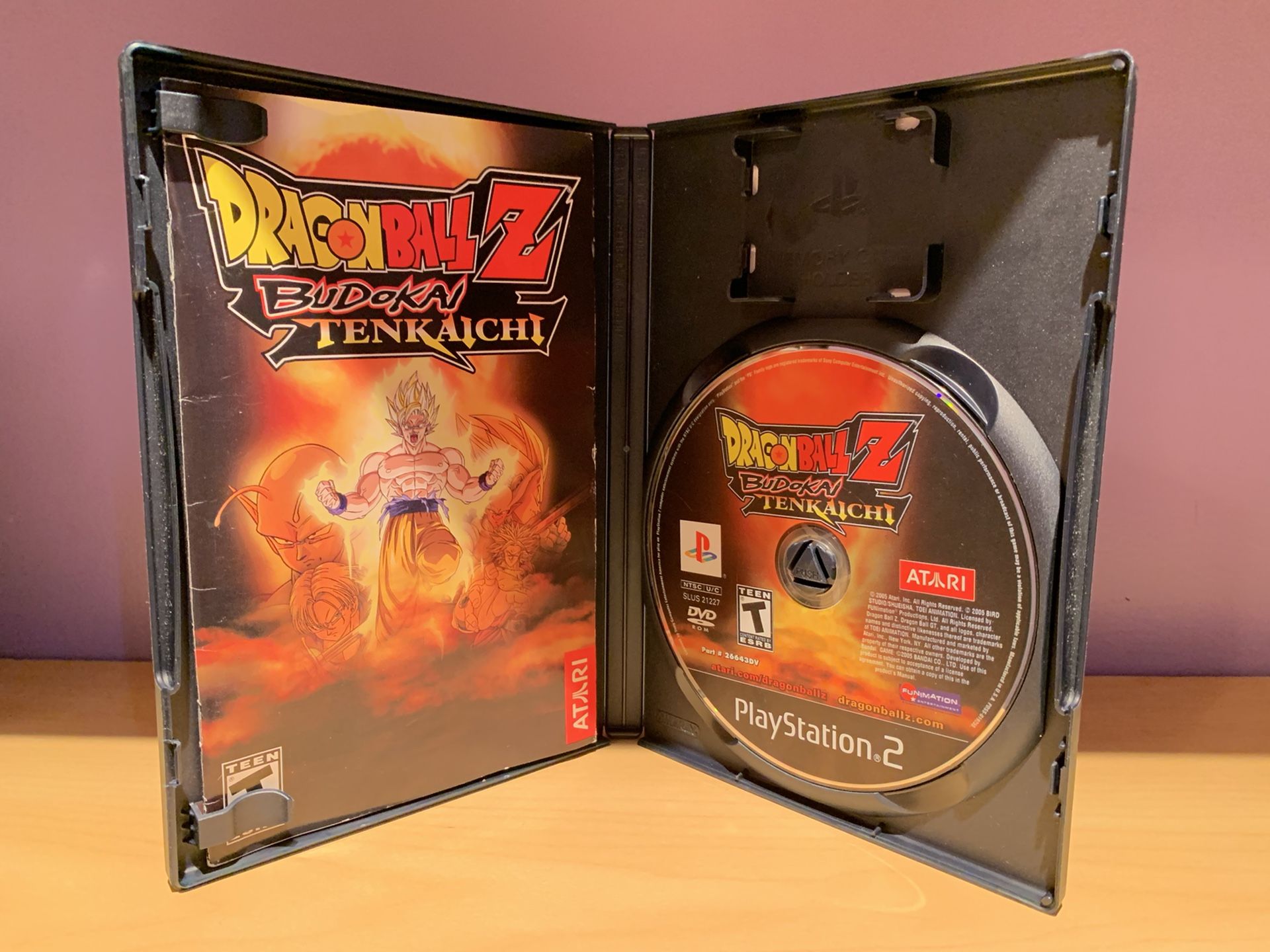 PS2 Dragon Ball Z Budokai Tenkaichi