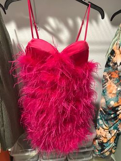 Feathered dress