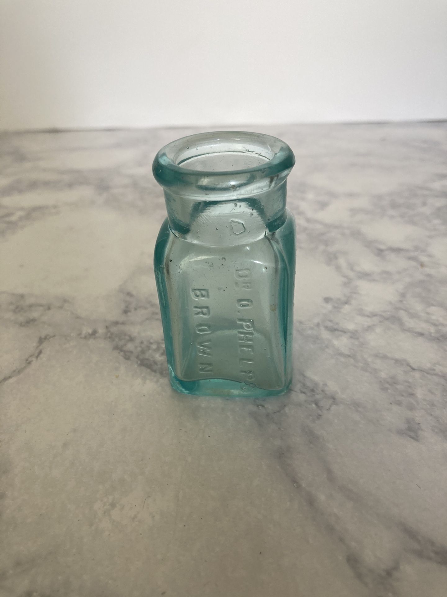 Antique Dr O Phelps Brown Bottle