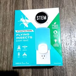 STEM Light Trap, ( Attracts and Traps Flying Insects)