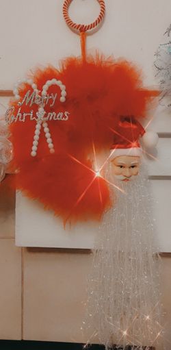 Christmas wreath decoration