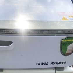 practically new hot towel UV caddy 