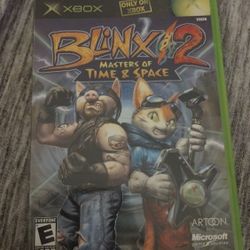 X Box Blinx 2 Masters Of Time And Space 