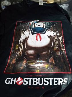Original Ghostbusters StayPuft shirt. Black.XL. Mint. $10 OBO