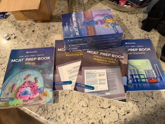 MCAT UWorld 2026/2027 Prep books  BNIB