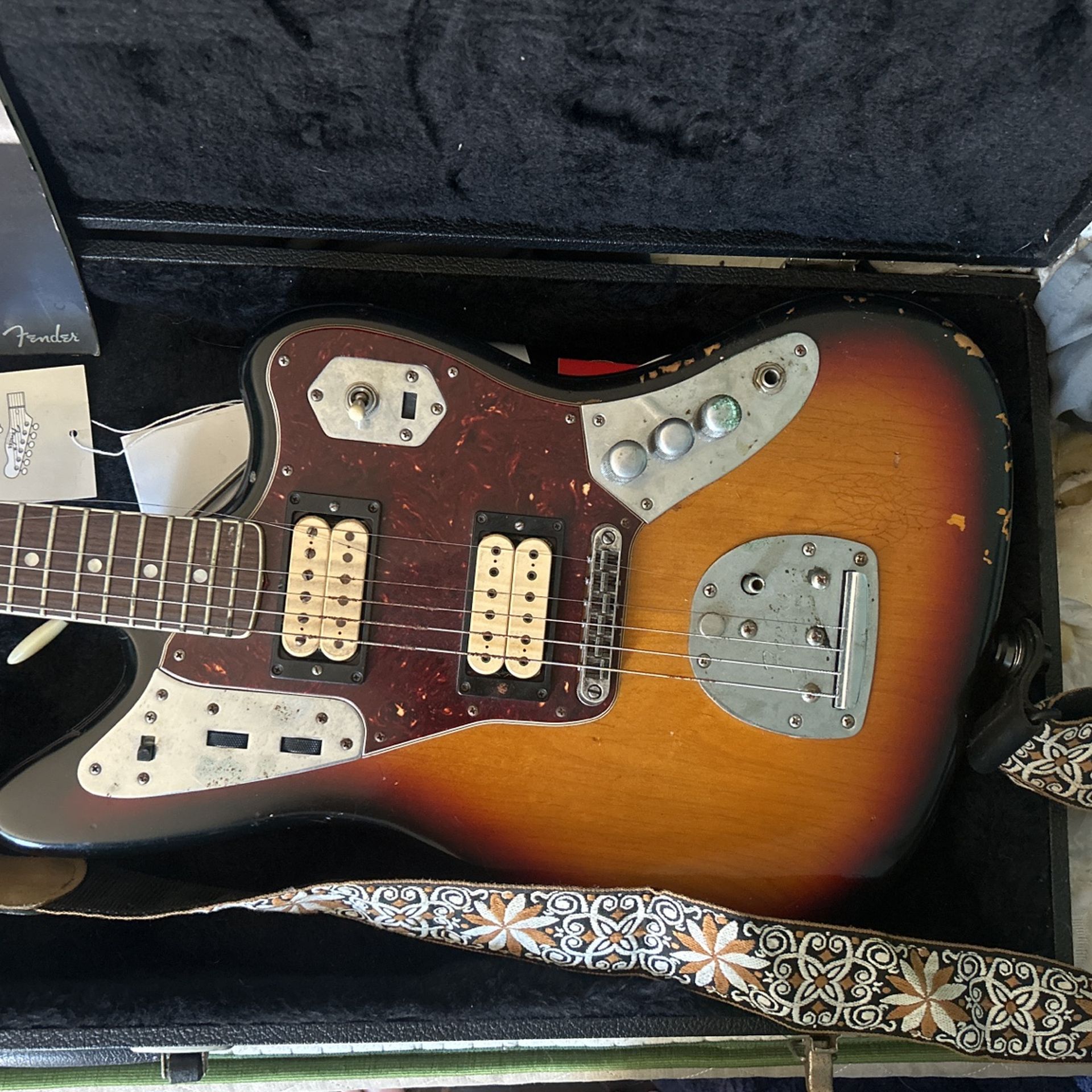 Kurt Cobain Road Worn Fender Jaguar