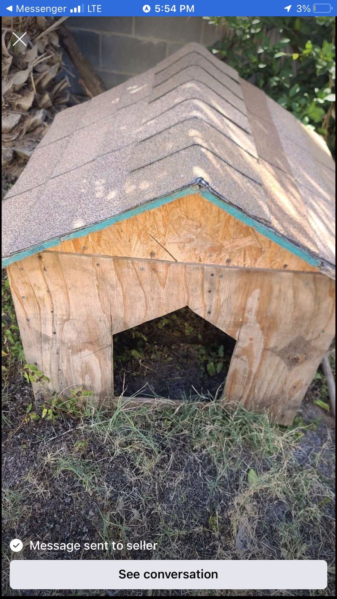 Dog House , Message Interested 