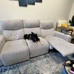 Power Reclining Sofa From Wayfair