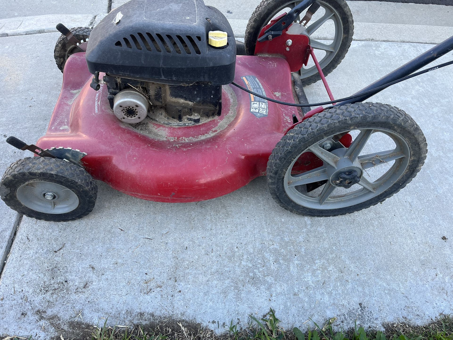 Lawn Mower For $19.00