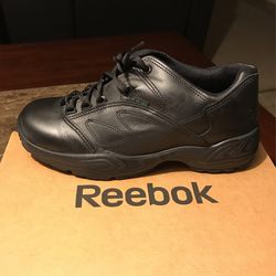 Brand New Leather, Slip/Oil Resistant 10M Men’s Reebok Work Shoes