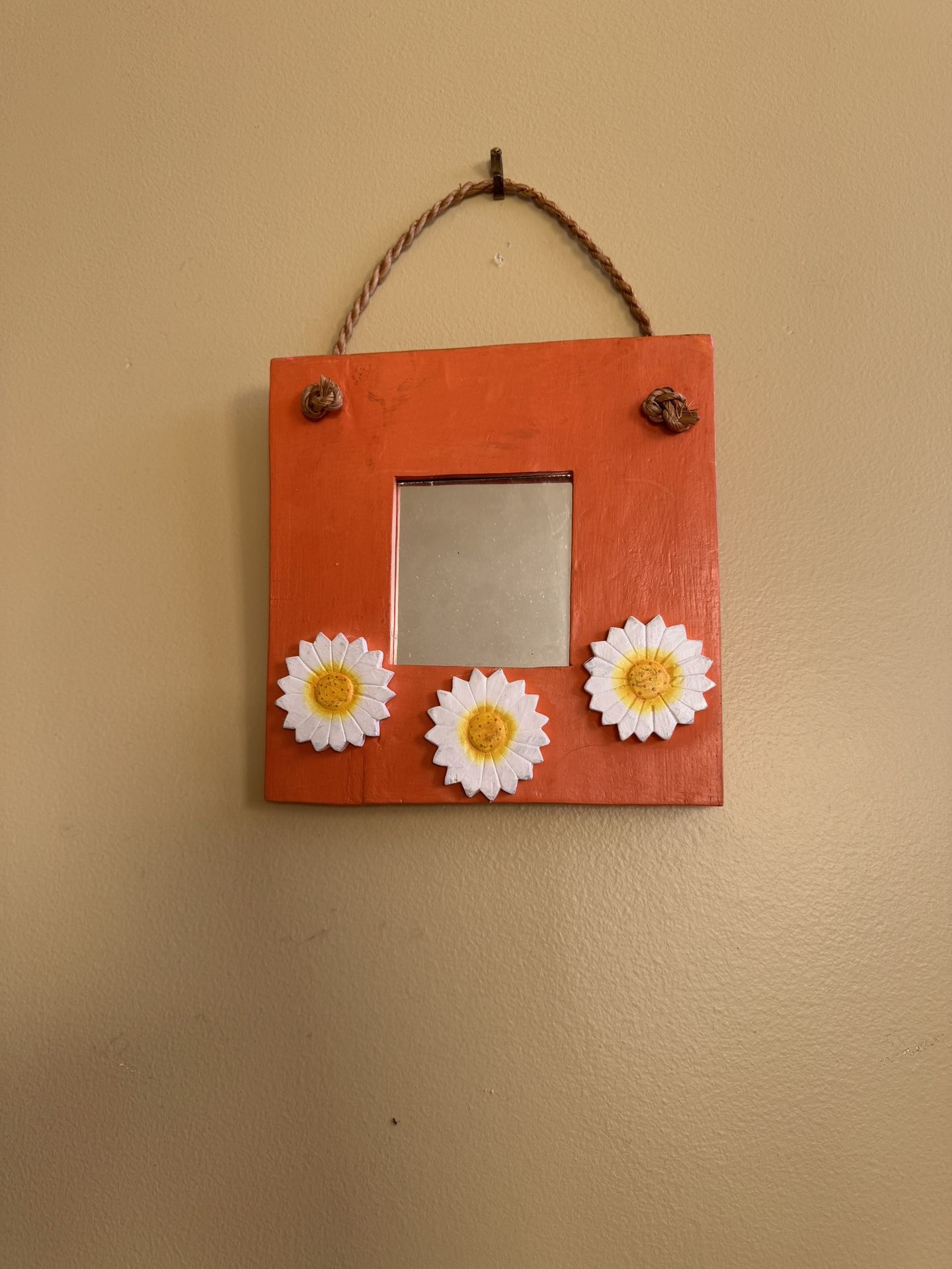 Daisy Framed Mirror