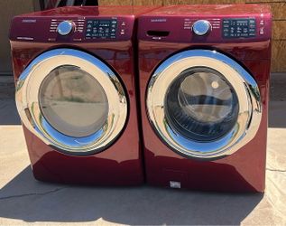 Samsung Front Load Washer and electric Dryer Set