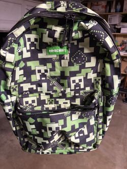 Minecraft Creeper Backpack