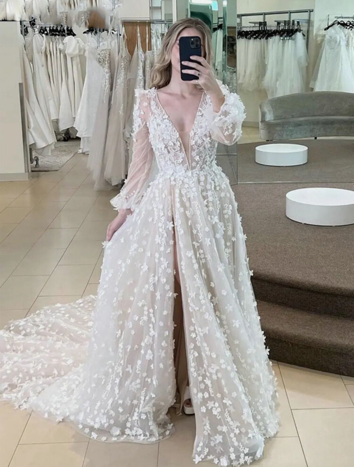 NEW Boho Wedding Dress