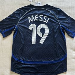 KITH & Messi For adidas Football Jersey Brand New Size Large Navy - IN HAND