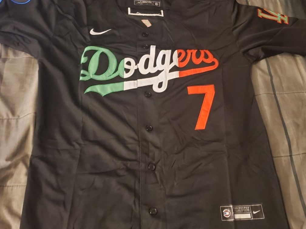 Dodgers Mexico Urias Jerseys $70ea Firm 2x 3x Only