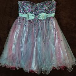 Short Sequin Dress (S)