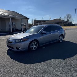 Blue/sliver ACURA TSX WAGON 