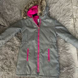 Girls' Hooded Parka Jacket - Cat & Jack