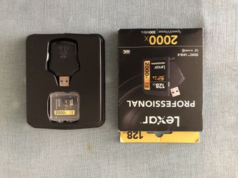 Lexar pro memory card