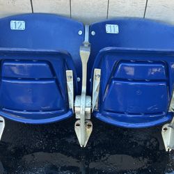 Authentic Qualcomm Stadium Seats – Pair (#11 & #12)