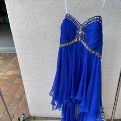 Beautiful Royal Blue Cocktail Dress
