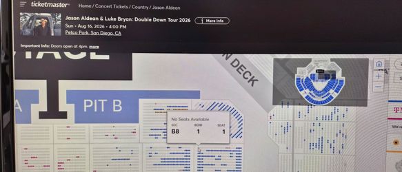 Jason Aldean & Luke Bryan: Double Down Tour San Diego