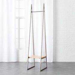 CB2 Iron And Mango Wood Clothing Rack