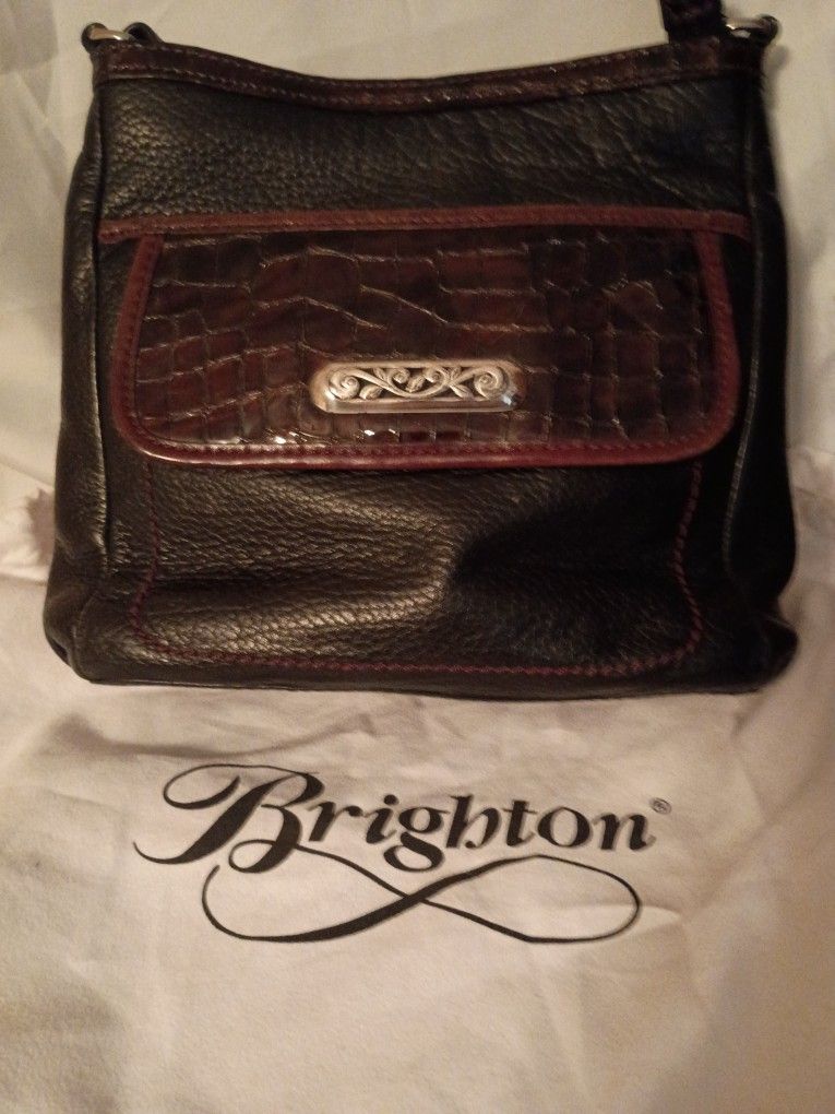 Brighton Leather Cross Body Bag