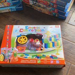 Electric Domino Train For Kids