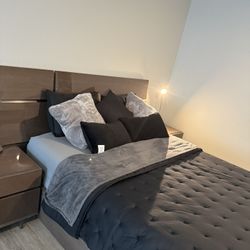  Bed ALF Italia Athena Queen Bed – Italian Luxury