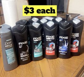 Axe Body Wash And Axe Shampoo & Conditioner 