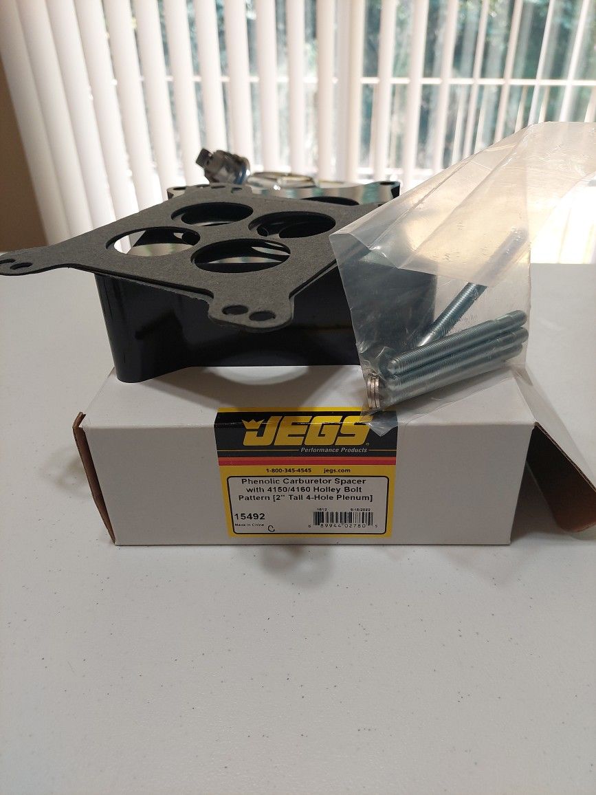 4150/4160 Carburetor 2" Phenolic Spacer 