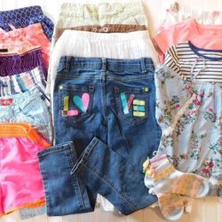 Girls size 7-8 Summer Clothes Lot