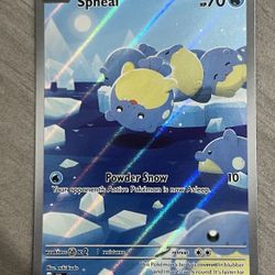 Spheal 199/191 Sv08: Surging Sparks Holo