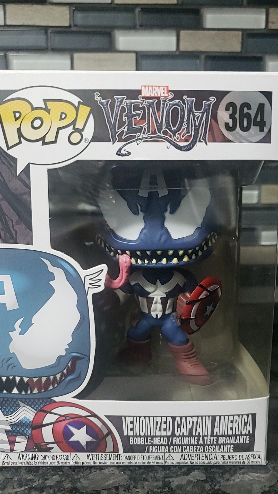 Venomized Captain America