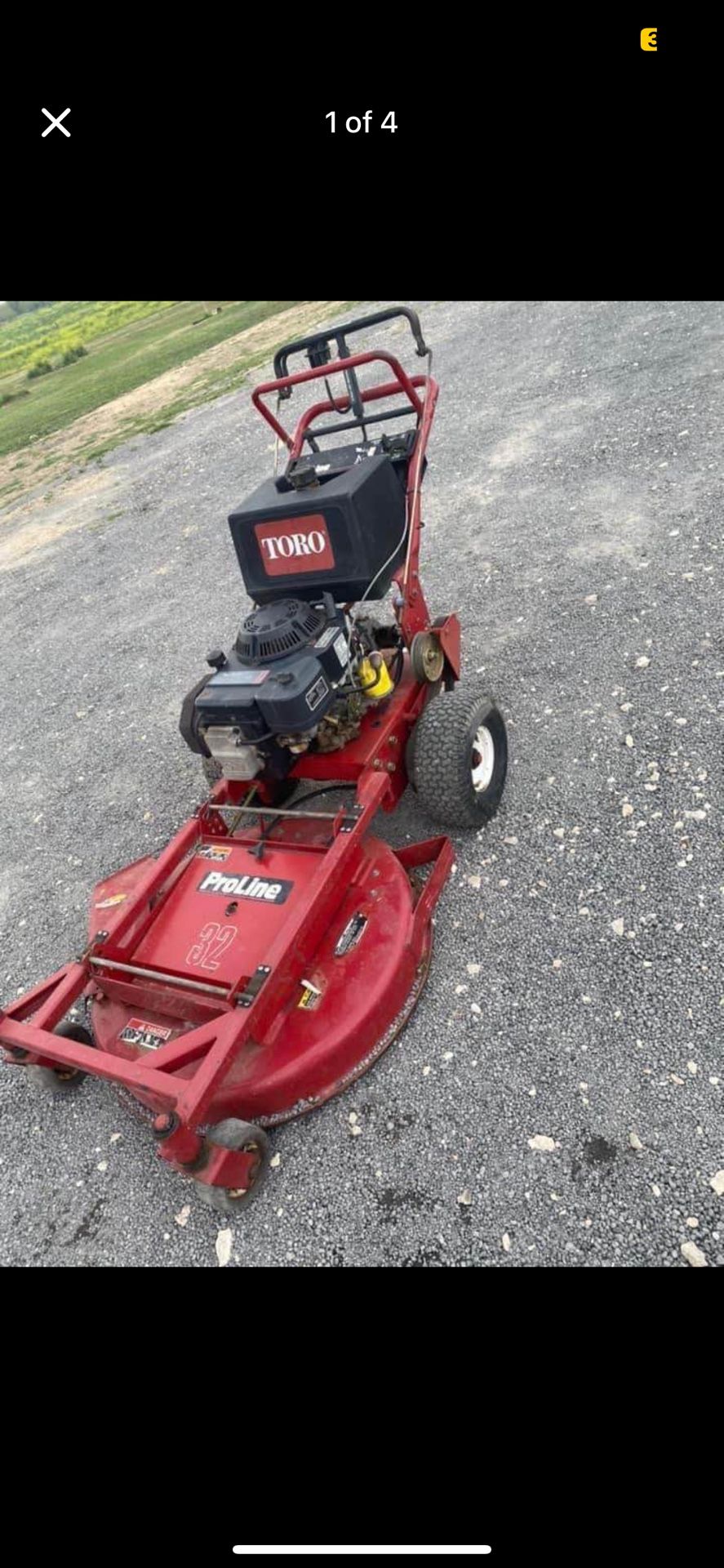 Toro lawnmower / Commercial