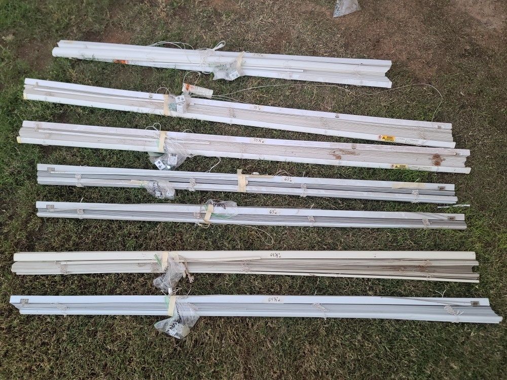 Window Miniblinds--various Sizes