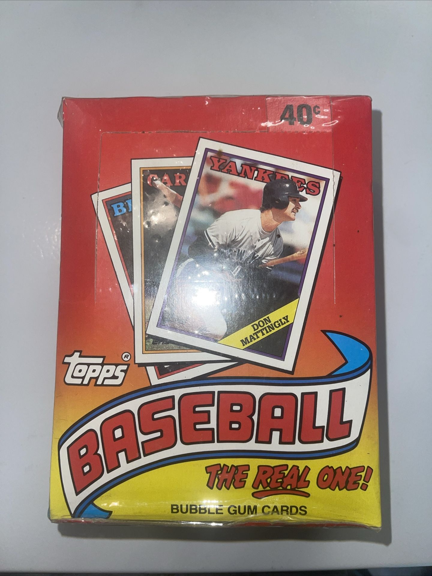 Topps 1988 The Real One Baseball Cards 