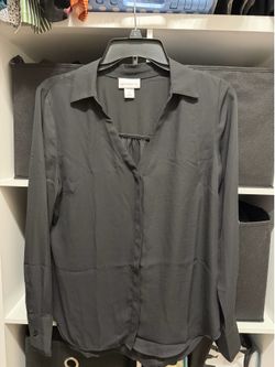 Liz Claiborne Black Work Top