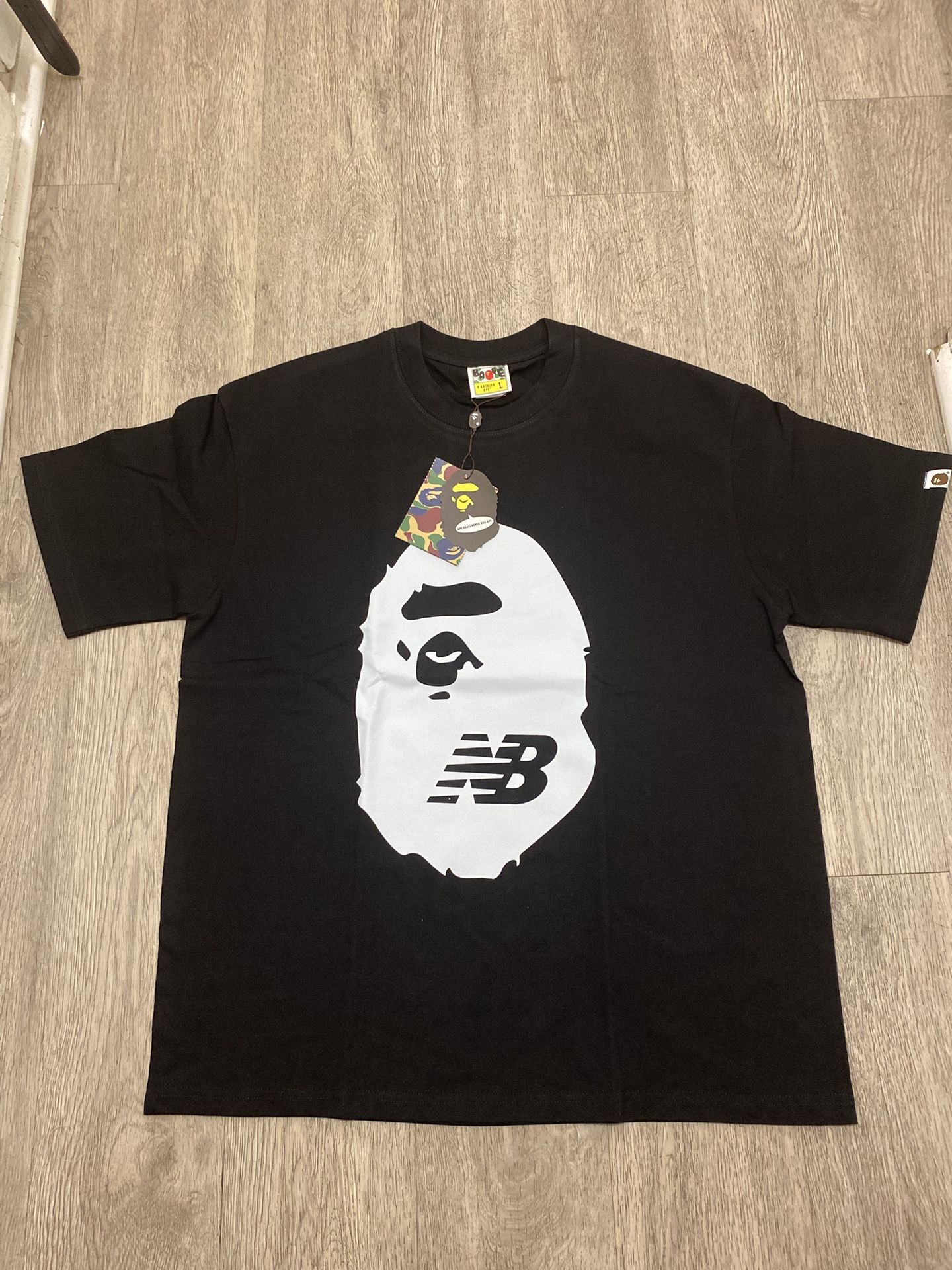 new balance bape tee