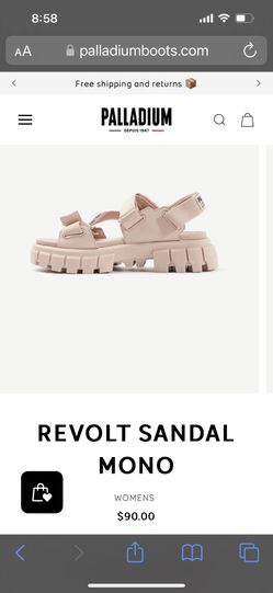 Palladium Pink sandals