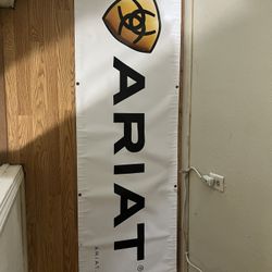 2ft X 6ft Ariat Logo Sign