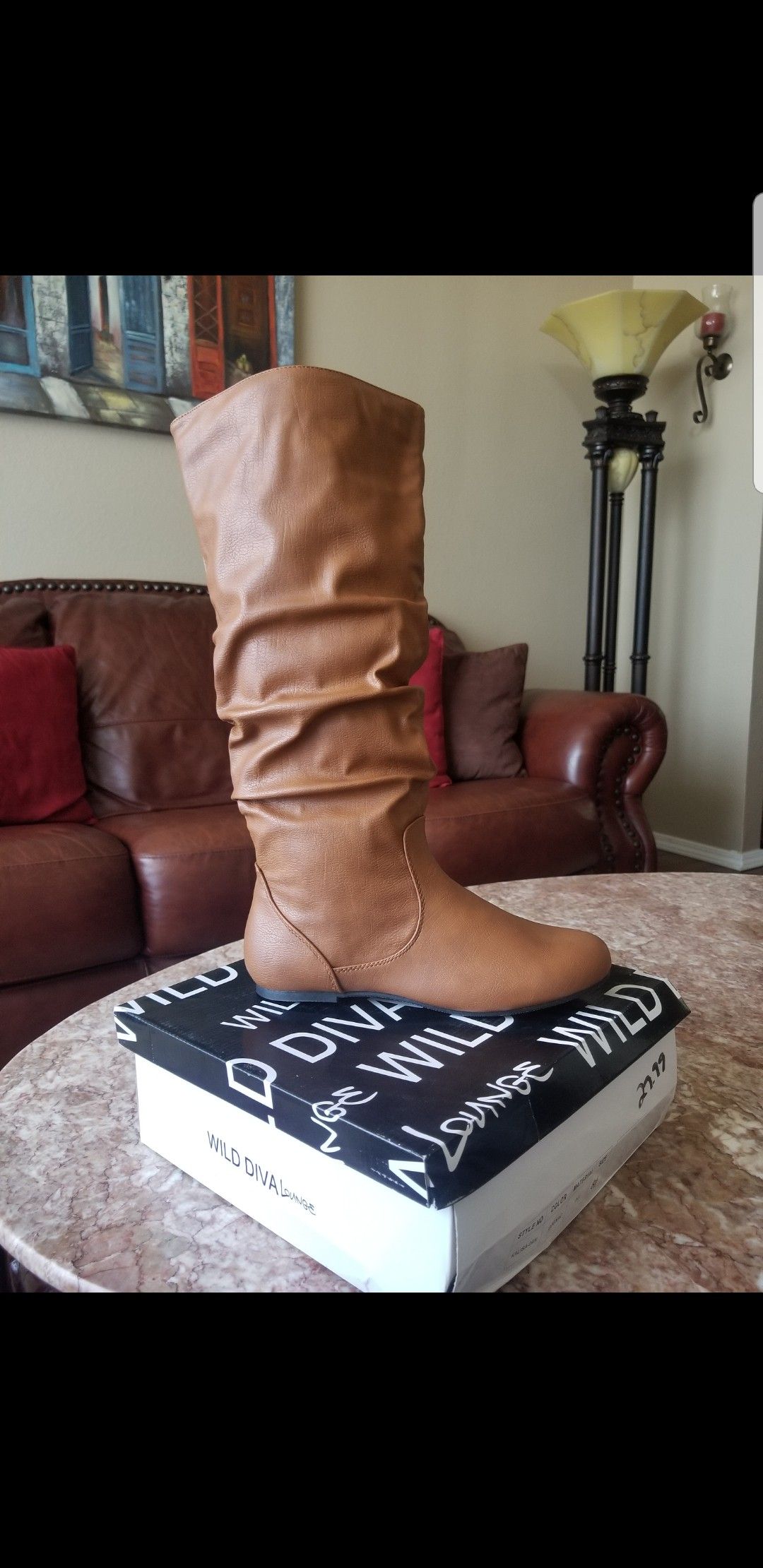8.5 with box new boots