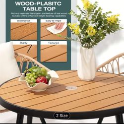 Brand new unopened in box outdoor dining set with chairs