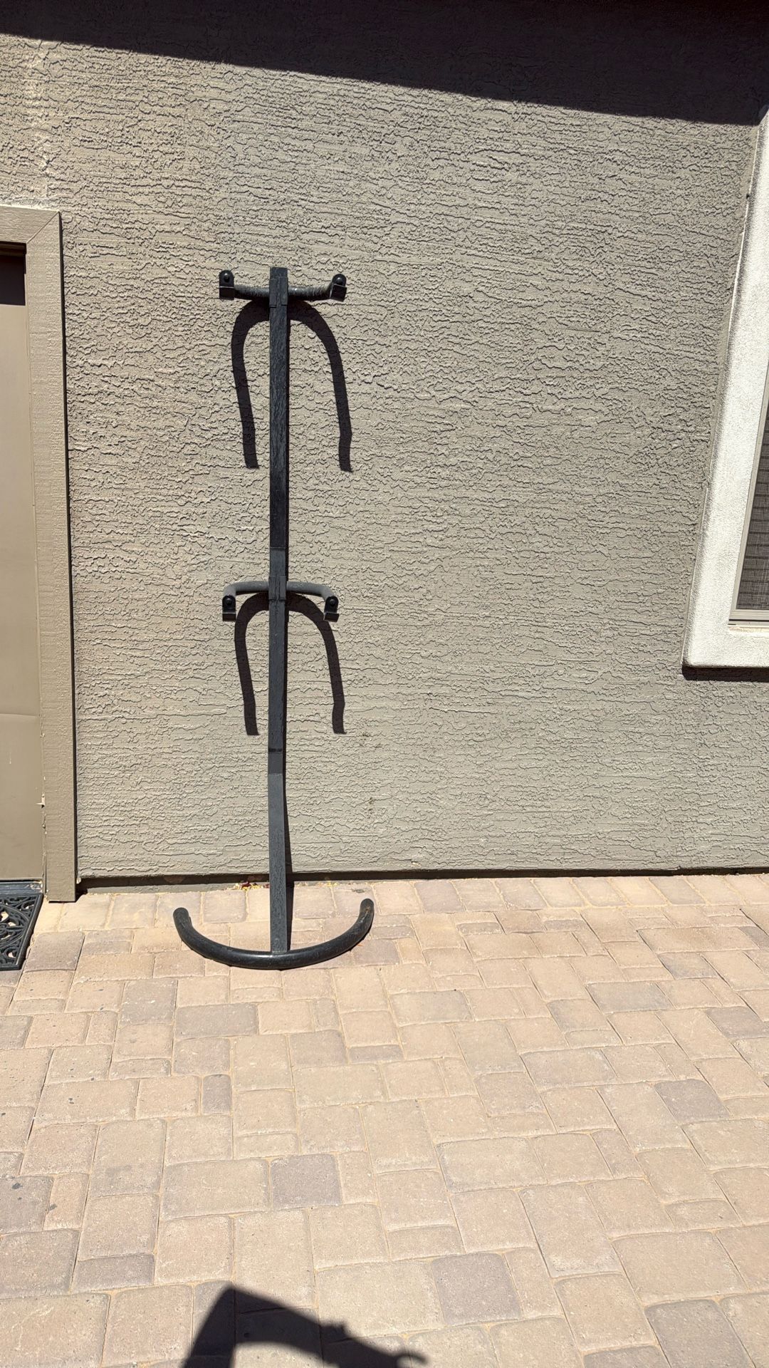 Bike Rack. Two bikes