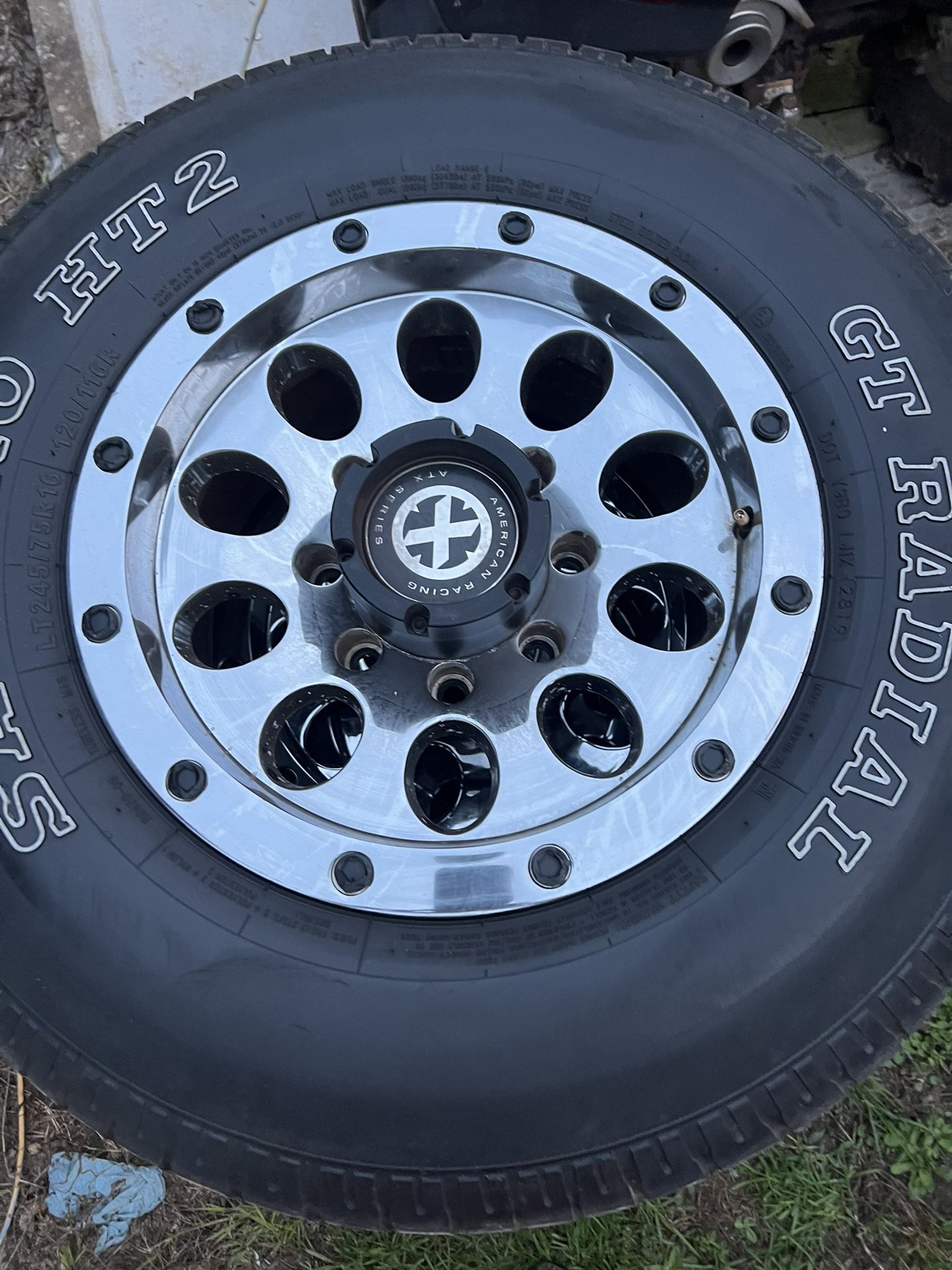 8 Lug Wheels 8x6.5
