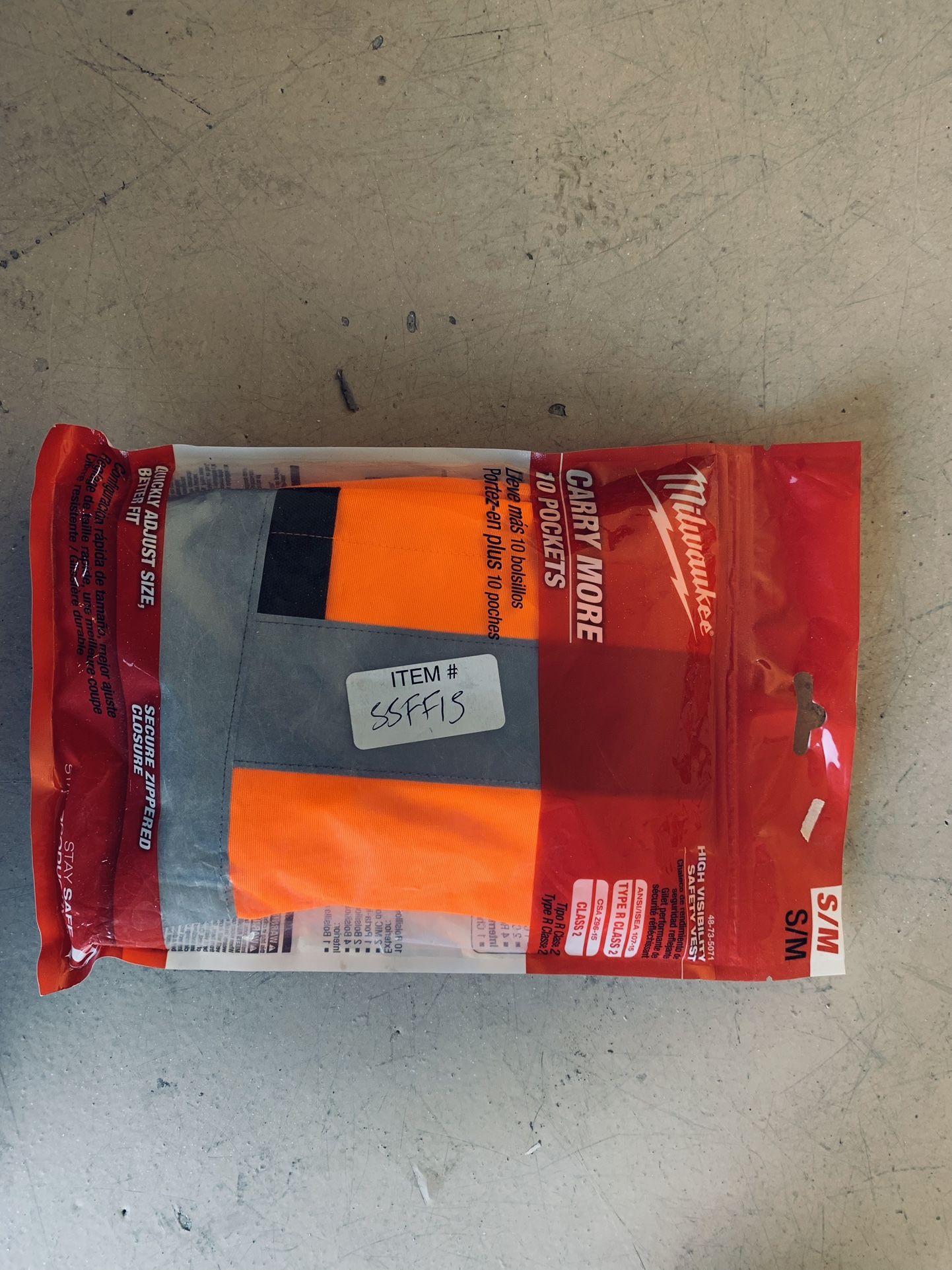 Milwaukee Safety Vest 10 Pocket 48-73-5071