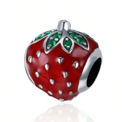 Strawberry Summer Fruit Charm