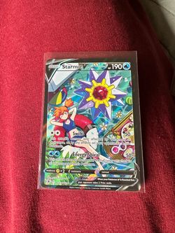 Pokemon card Starmie w/ Misty